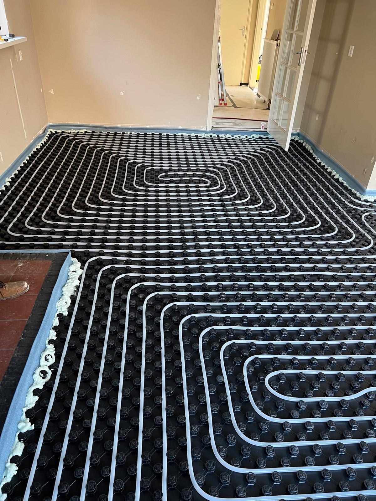 Vloerverwarming in Dieren