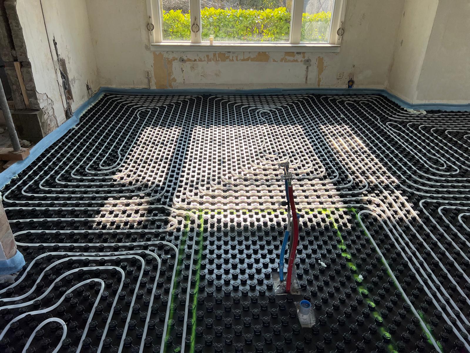 Vloerverwarming in Poeldijk