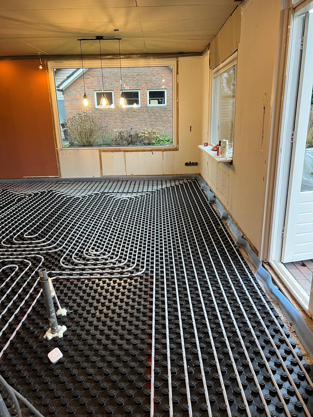 Vloerverwarming in Dieren