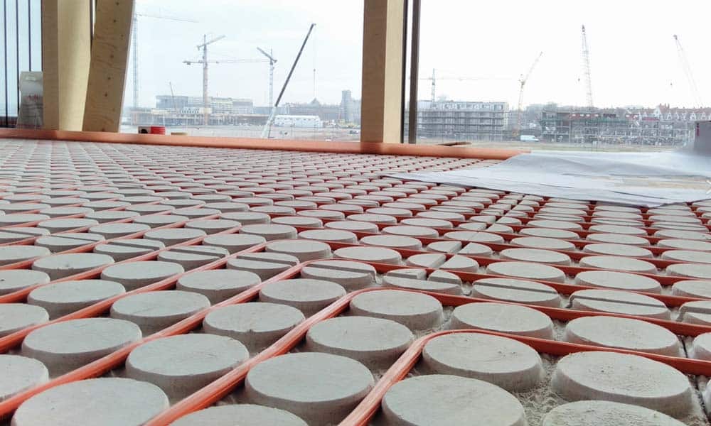 Droogbouw vloerverwarming