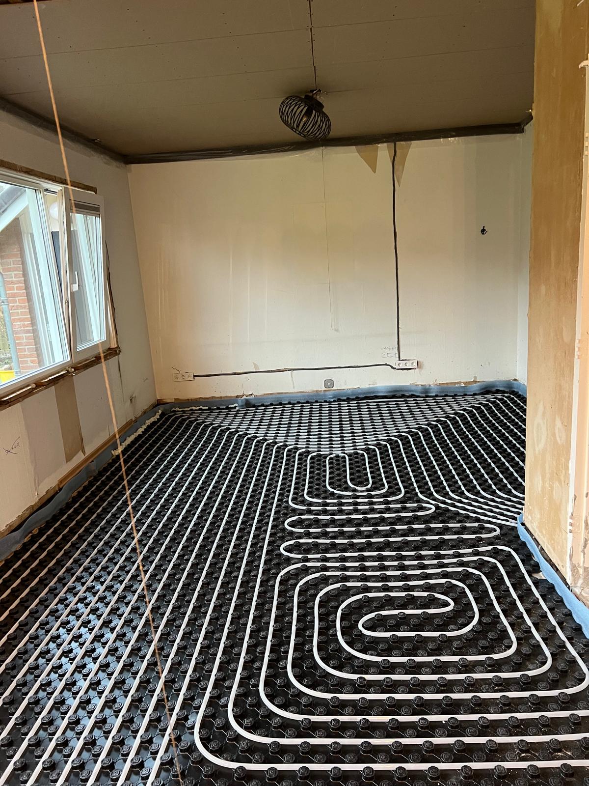 Vloerverwarming in Dieren