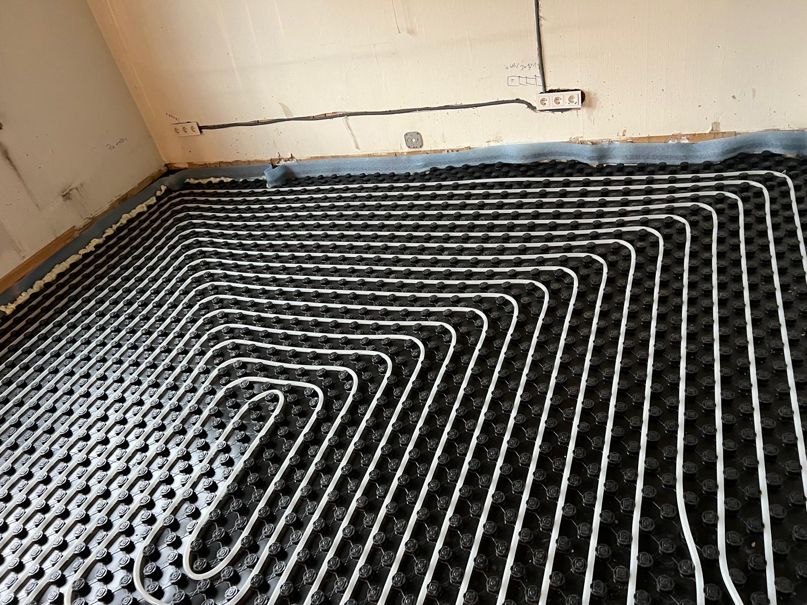 Vloerverwarming in Dieren